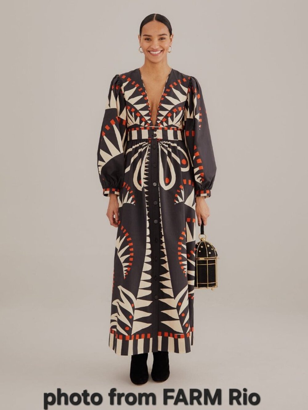 FARM Rio Coconut Grove Maxi Dress - Picture 2 of 5